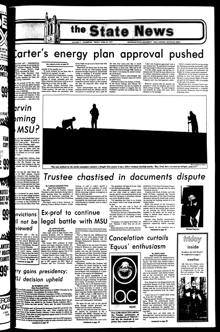 The State news. (1977 April 22)