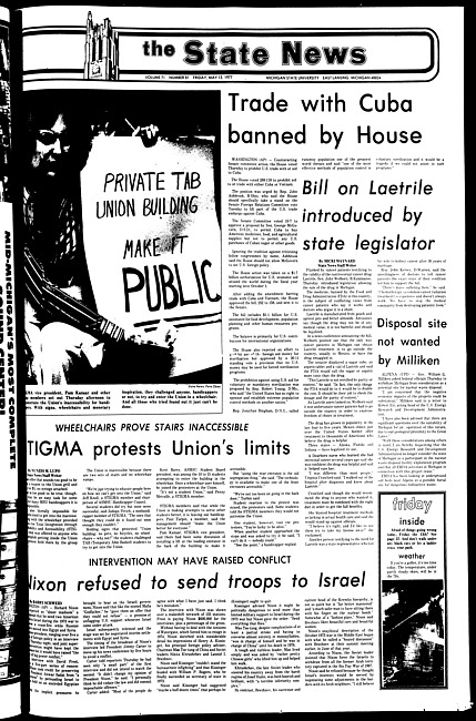 The State news. (1977 May 13)