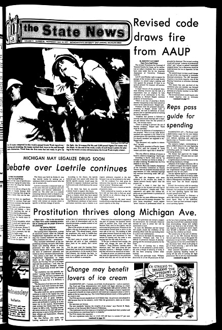 The State news. (1977 May 18)