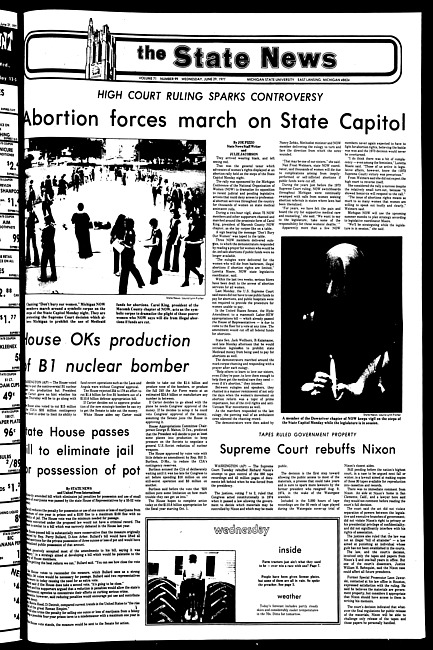 The State news. (1977 June 29)