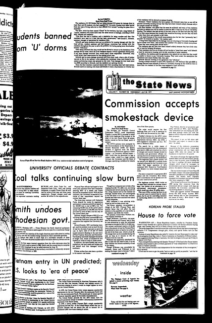 The State news. (1977 July 20)