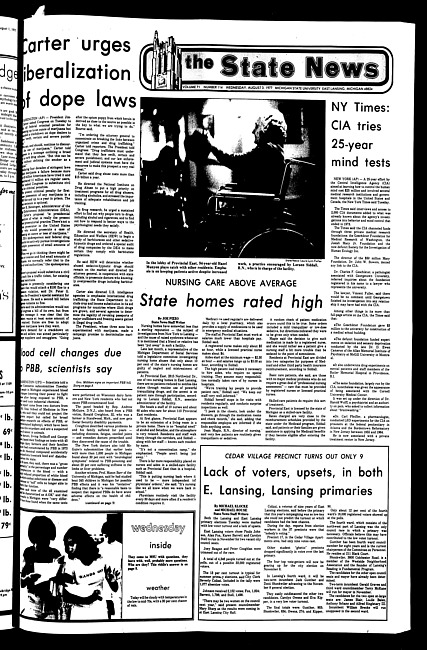 The State news. (1977 August 3)