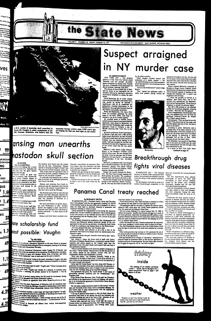 The State news. (1977 August 12)