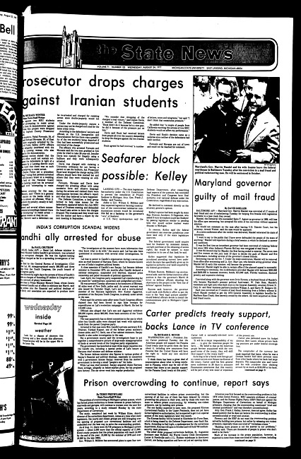 The State news. (1977 August 24)