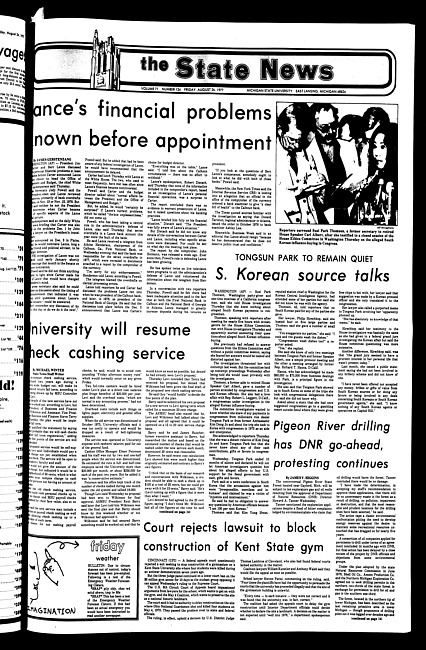 The State news. (1977 August 26)