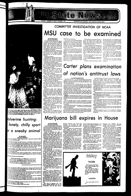 The State news. (1977 October 7)