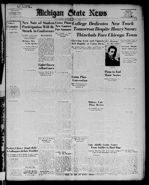 Michigan State news. (1937 April 16)