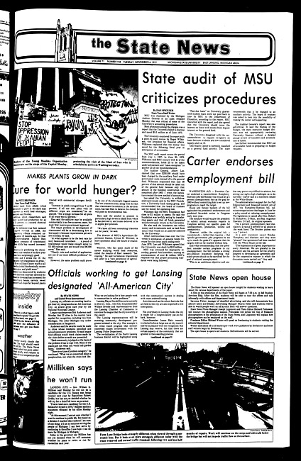 The State news. (1977 November 15)