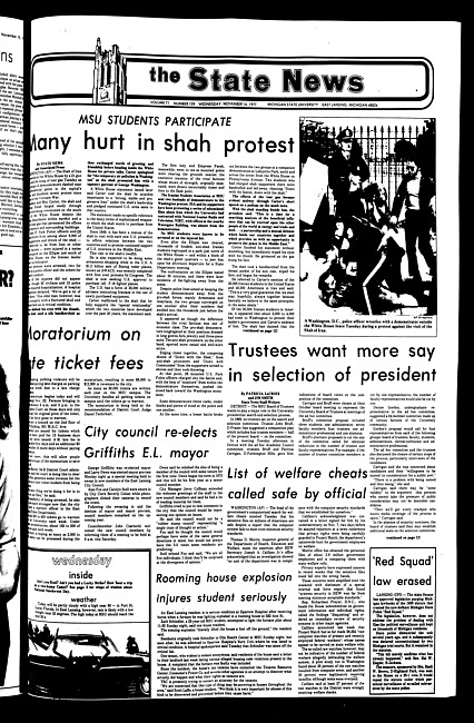 The State news. (1977 November 16)