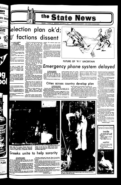 The State news. (1977 November 23)