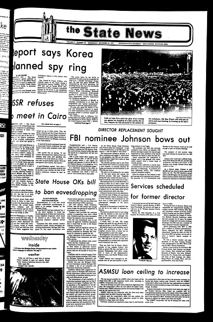 The State news. (1977 November 30)