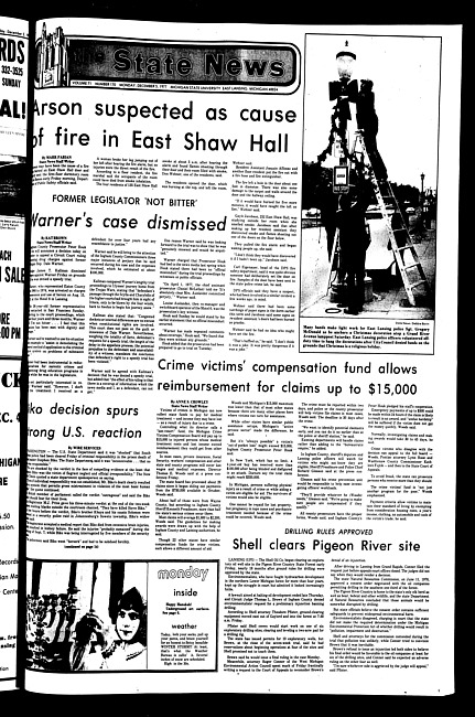 The State news. (1977 December 5)