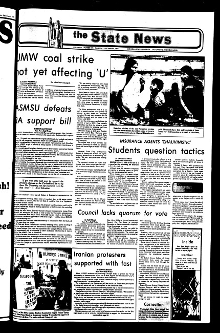 The State news. (1977 December 8)