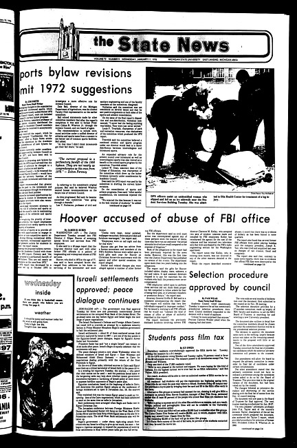 The State news. (1978 January 11)