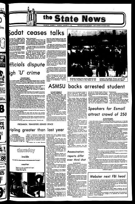 The State news. (1978 January 19)