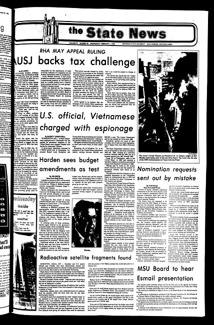 The State news. (1978 February 1)