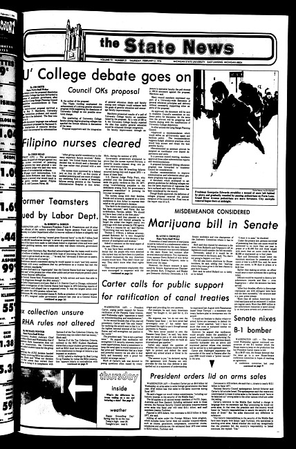 The State news. (1978 February 2)