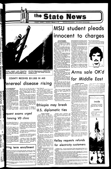 The State news. (1978 February 15)