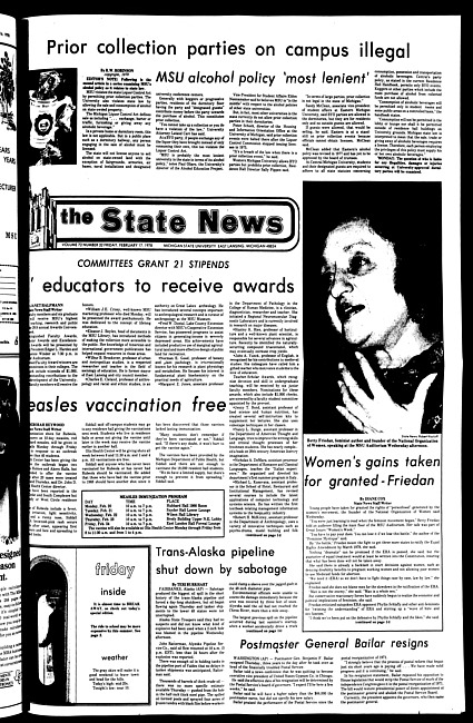 The State news. (1978 February 17)