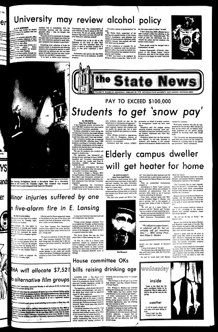 The State news. (1978 February 22)