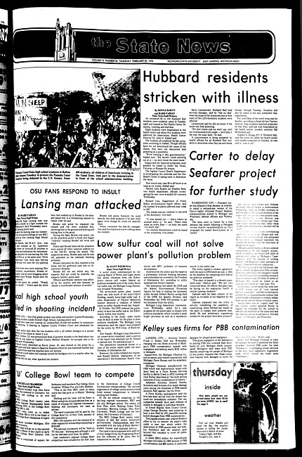 The State news. (1978 February 23)