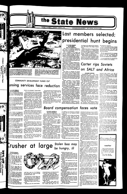 The State news. (1978 March 2)