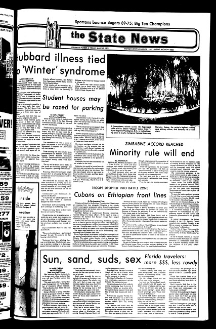 The State news. (1978 March 3)