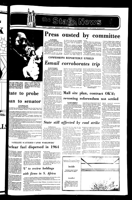 The State news. (1978 March 29)