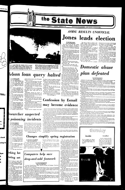 The State news. (1978 March 30)