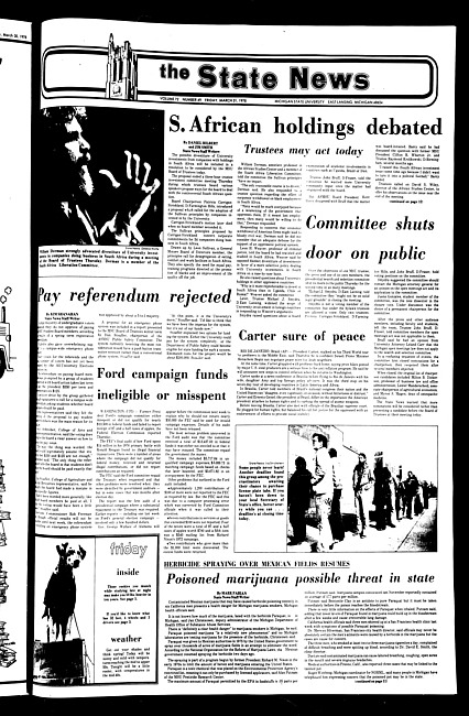 The State news. (1978 March 31)