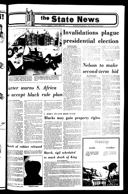 The State news. (1978 April 4)