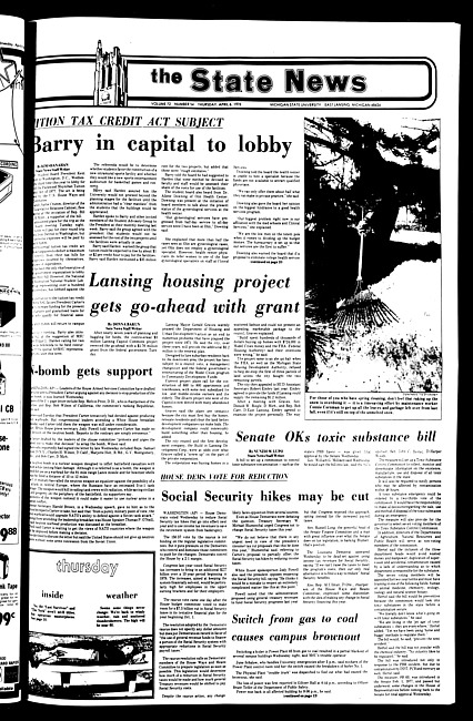 The State news. (1978 April 6)