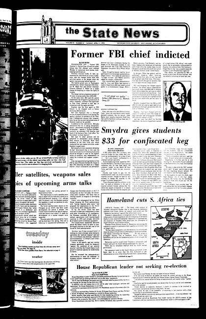 The State news. (1978 April 11)