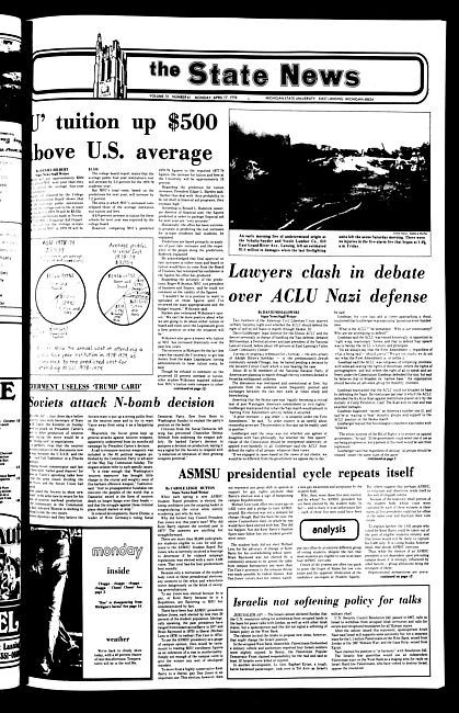 The State news. (1978 April 17)