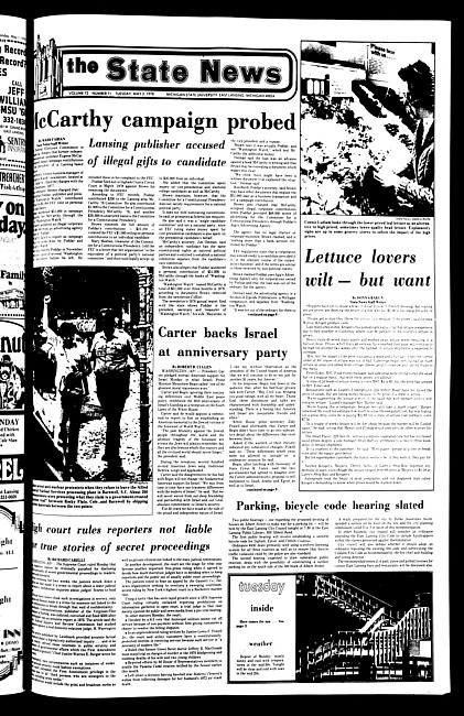 The State news. (1978 May 2)