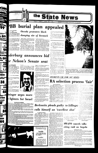 The State news. (1978 May 9)