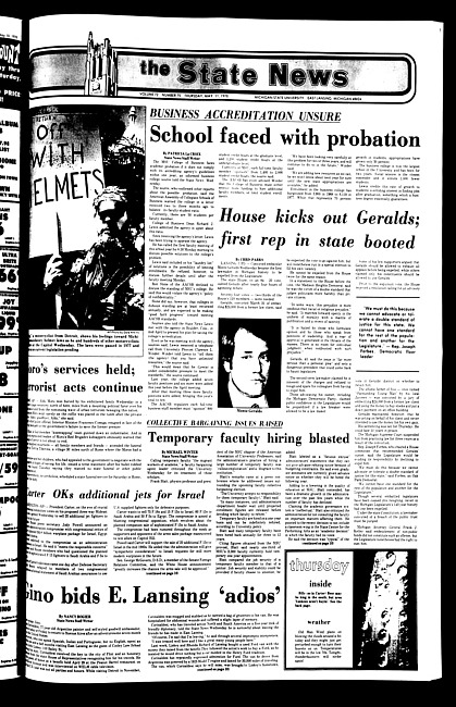 The State news. (1978 May 11)