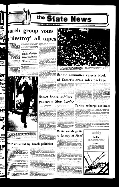 The State news. (1978 May 12)