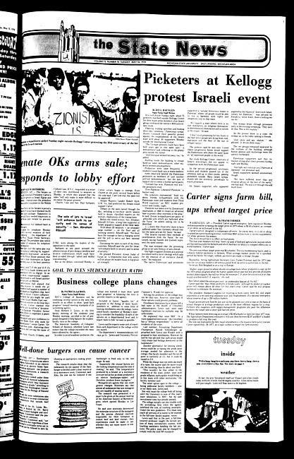 The State news. (1978 May 16)