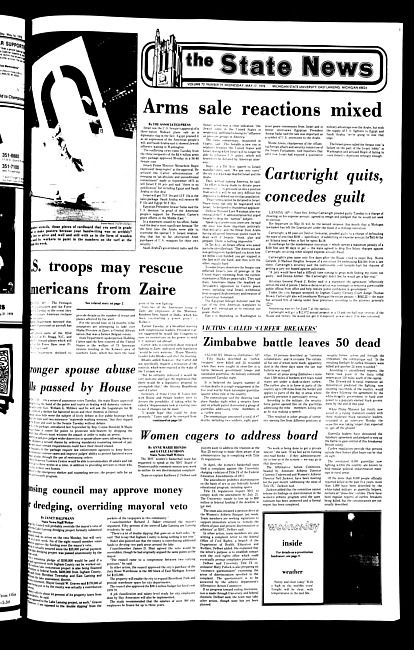 The State news. (1978 May 17)