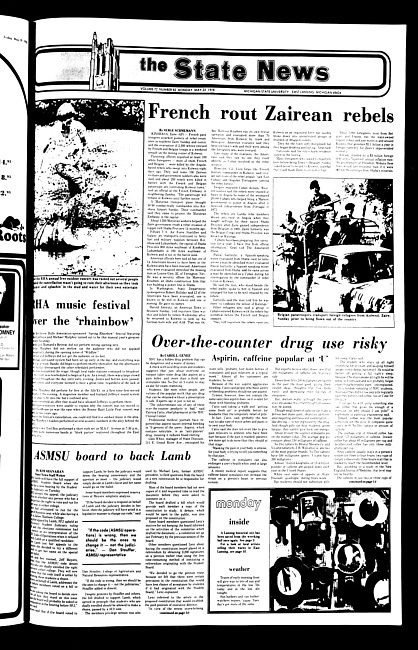The State news. (1978 May 22)
