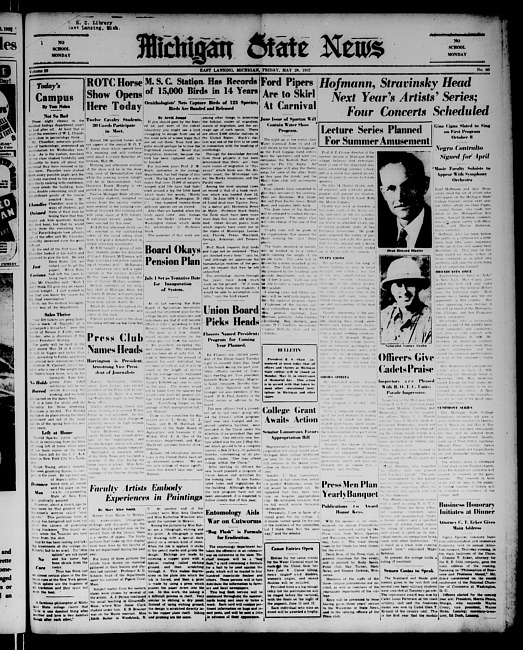 Michigan State news. (1937 May 28)