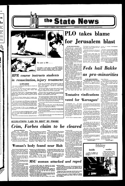 The State news. (1978 June 30)