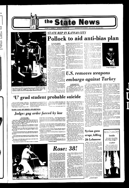 The State news. (1978 July 26)