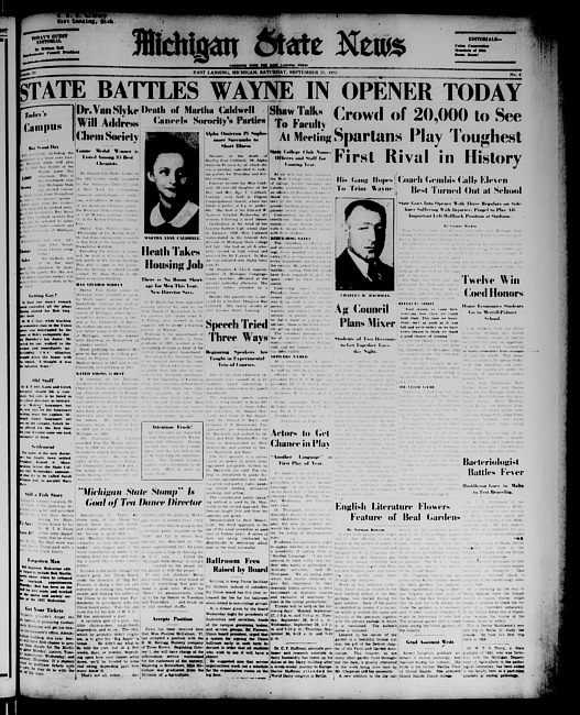Michigan State news. (1937 September 25)