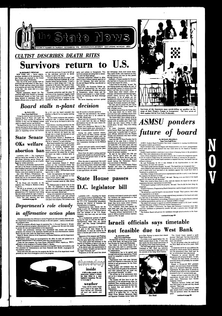 The State news. (1978 November 30)