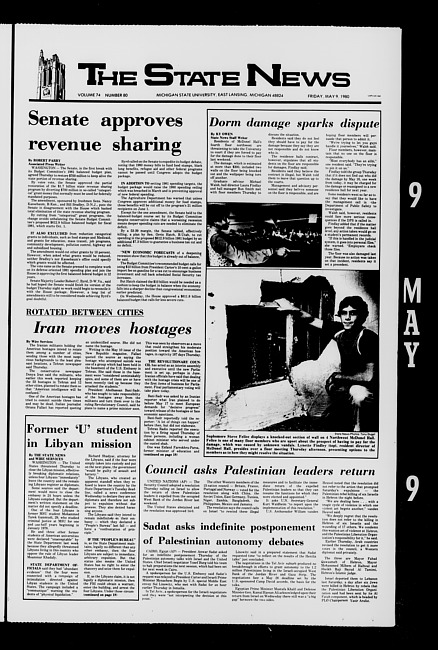 The State news. (1980 May 9)