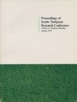 Proceedings of Scotts Turfgrass Research Conference. Vol. 4. Turfgrass Breeding