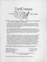 TurfComms. Vol. 14 no. 1 (2002 May 27)