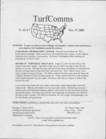 TurfComms. Vol. 13 no. 7 (2001 November 17)